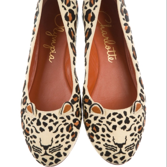 Charlotte Olympia Shoes - CHARLOTTE OLYMPIA Kitty Cat Ballet Flats 35 US 5